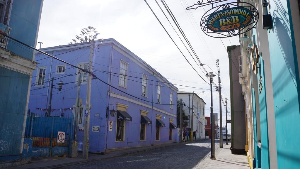 Puerta Escondida Bed & Breakfast Valparaíso Exterior foto