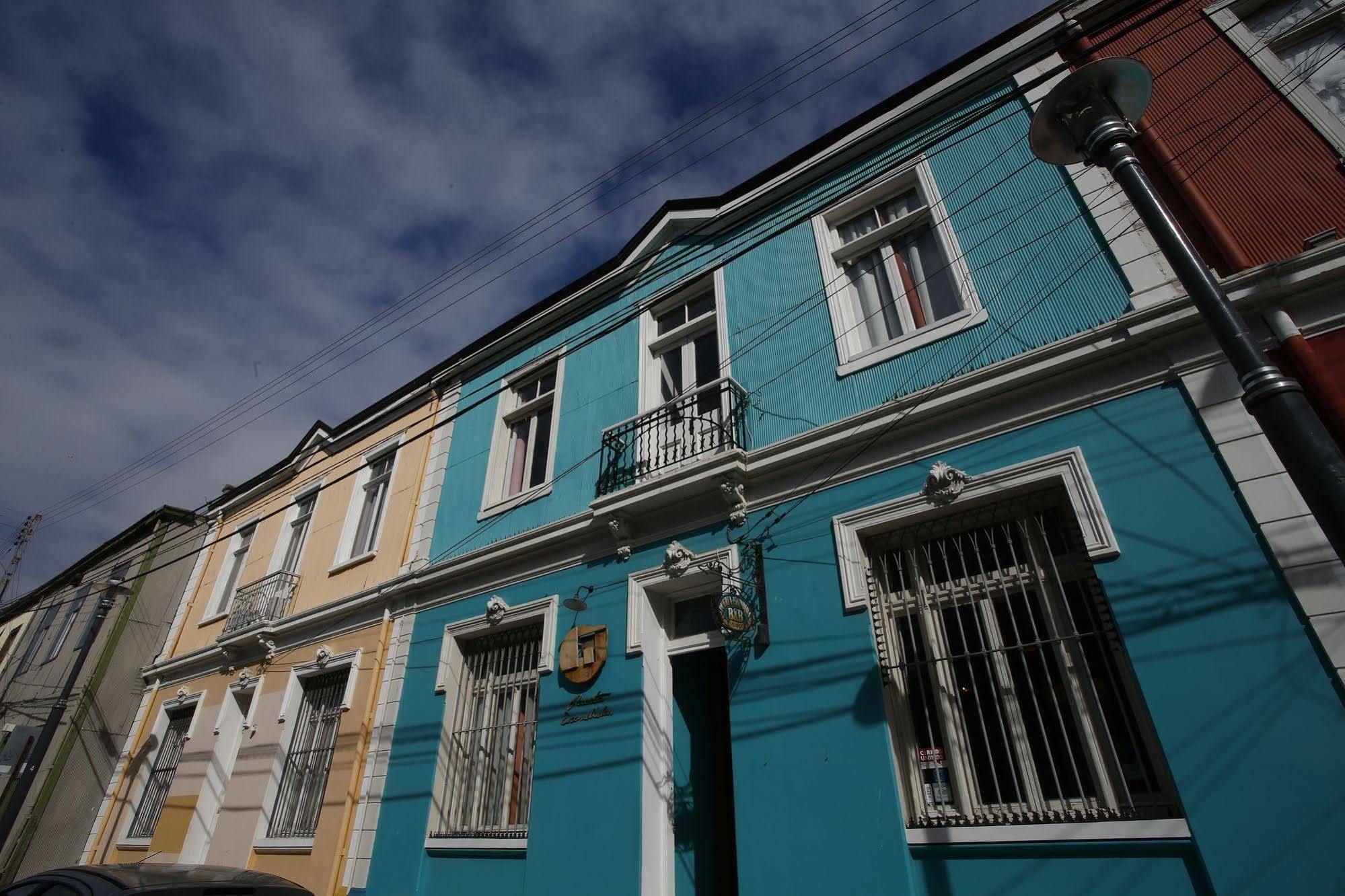 Puerta Escondida Bed & Breakfast Valparaíso Exterior foto